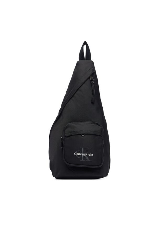 Calvin Klein Plecak Bold N/S Sling LV04D3457G Czarny. Kolor: czarny. Materiał: materiał
