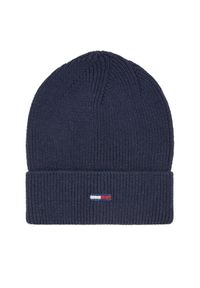 Tommy Jeans Czapka Tjw Flag Beanie AW0AW15474 Granatowy. Kolor: niebieski. Materiał: bawełna #1