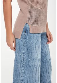 Liu Jo - Sweter damski bez rękawów LIU JO. Długość rękawa: bez rękawów #2