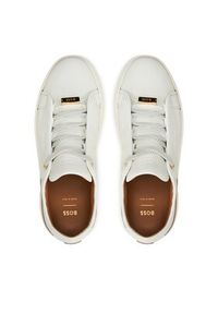 BOSS - Boss Sneakersy Gary 50515652 10257782 01 Écru. Materiał: skóra #4