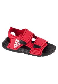 Adidas - Sandały adidas Altaswim Sandals Jr FZ6503 czerwone. Zapięcie: rzepy. Kolor: czerwony. Materiał: syntetyk #2