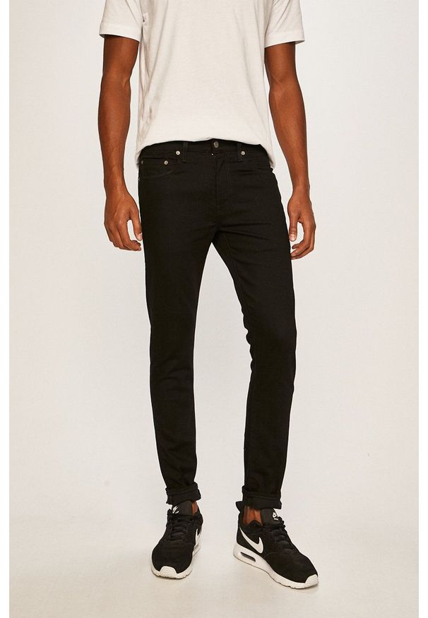 Levi's® - Levi's - Jeansy 512. Okazja: na spotkanie biznesowe. Kolor: czarny. Styl: biznesowy