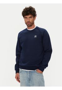 Adidas - adidas Bluza Trefoil Essentials IY4935 Granatowy Regular Fit. Kolor: niebieski. Materiał: bawełna #1