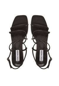 Steve Madden Sandały Remmi SM11003296 Czarny. Kolor: czarny. Materiał: skóra #4