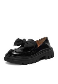 DeeZee Loafersy TYA56-J128 Czarny. Kolor: czarny. Materiał: skóra #3