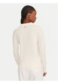 Fracomina Sweter FR25WT7008K47301 Écru Regular Fit. Materiał: wełna