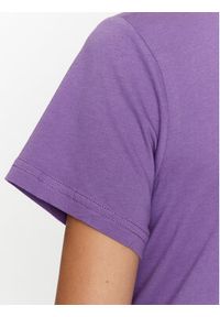 Helly Hansen T-Shirt Logo 34112 Fioletowy Regular Fit. Kolor: fioletowy. Materiał: bawełna #6