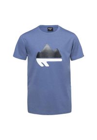 Hi-tec - Koszulka Dziecięca Noret. Kolor: niebieski. Sport: turystyka piesza #1