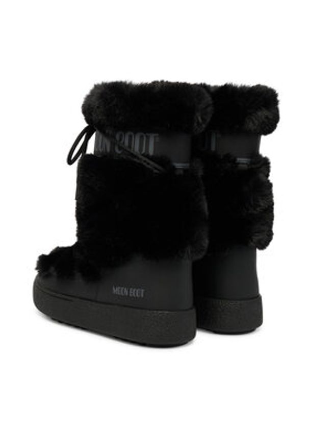 Moon Boot Śniegowce Mb Ltrack Faux Fur High Wp 80D2450210 Czarny. Kolor: czarny. Materiał: materiał