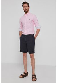 Polo Ralph Lauren - Koszula bawełniana. Typ kołnierza: polo. Kolor: różowy. Materiał: bawełna #3