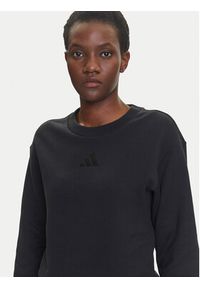 Adidas - adidas Bluza ALL SZN French Terry JJ1259 Czarny Regular Fit. Kolor: czarny. Materiał: bawełna #5
