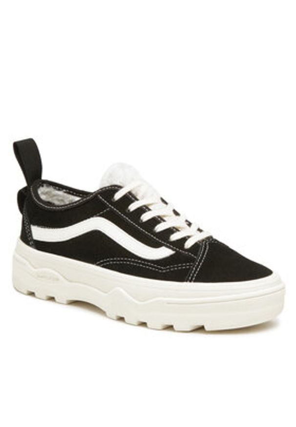 Vans Tenisówki Sentry Old Skool VN0A4BVMBLK1 Czarny. Kolor: czarny. Materiał: zamsz, skóra