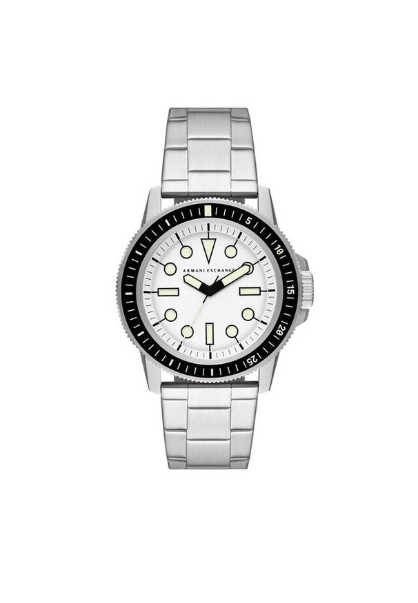 Zegarek Armani Exchange. Kolor: srebrny