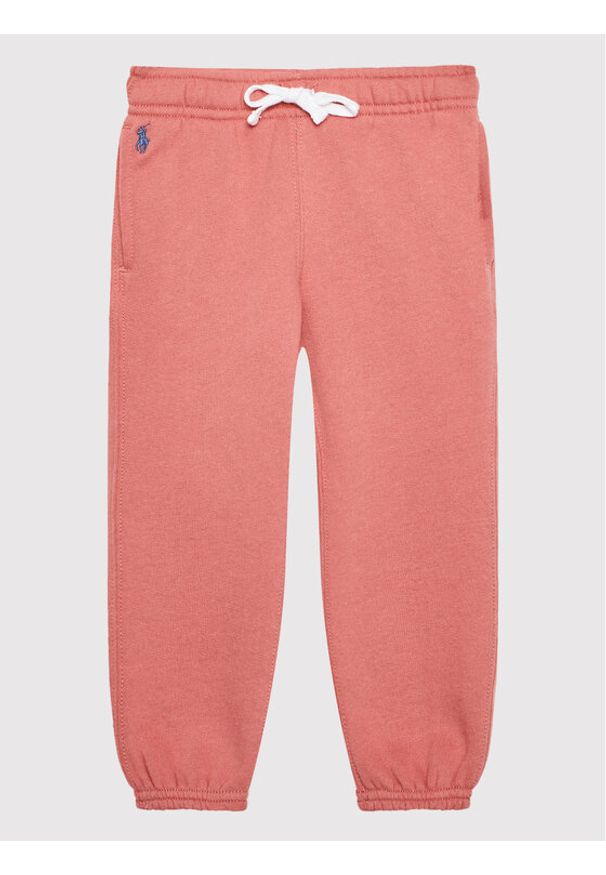 Polo Ralph Lauren Spodnie dresowe 311860018003 Różowy Regular Fit. Kolor: różowy. Materiał: bawełna