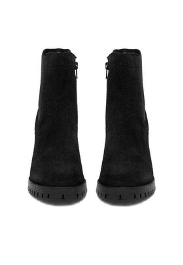 Lasocki Botki CEO-WI23-LUM-03 Czarny. Kolor: czarny. Materiał: zamsz, skóra