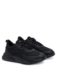 Hugo - HUGO Sneakersy Leon 50536960 Czarny. Kolor: czarny. Materiał: materiał #3