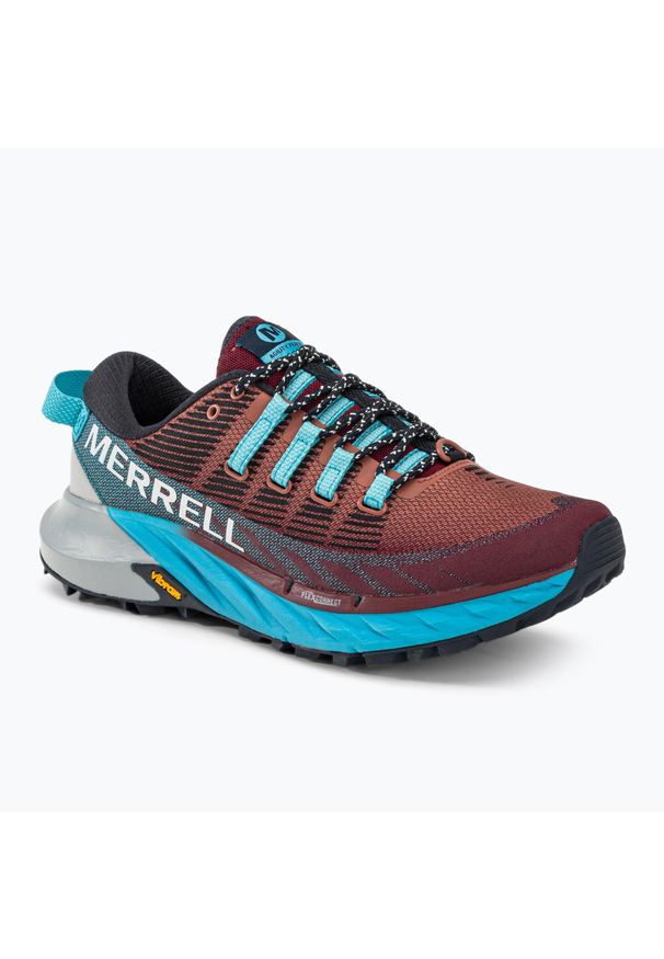 Buty do biegania damskie Merrell Agility Peak 4. Kolor: niebieski, wielokolorowy, czerwony