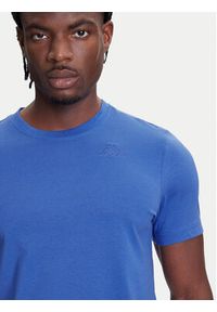 Kappa T-Shirt Logo Korpo Cafers 304J150 Niebieski Slim Fit. Kolor: niebieski. Materiał: bawełna #3