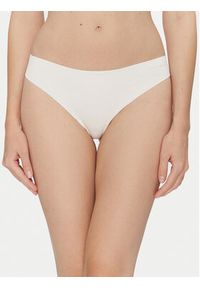 TOMMY HILFIGER - Tommy Hilfiger Komplet 3 par stringów UW0UW05959 Kolorowy. Materiał: bawełna. Wzór: kolorowy #10