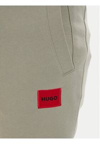 Hugo - HUGO Spodnie dresowe Doak212 50447963 Zielony jasny Regular Fit. Kolor: zielony. Materiał: bawełna #4