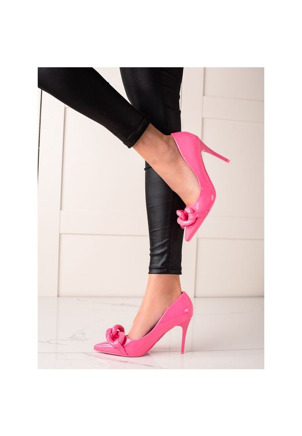 Seastar Szpilki Fashion różowe. Kolor: różowy. Obcas: na szpilce