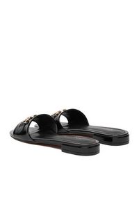 Nine West Klapki CEO-LS6445-01 Czarny. Kolor: czarny. Materiał: materiał #9