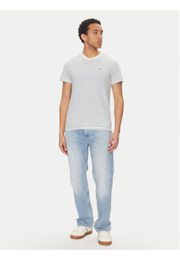Tommy Jeans Jeansy Otis DM0DM21008 Niebieski Straight Fit. Kolor: niebieski