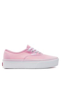 Vans Tenisówki Ua Authentic Platform 2.0 VN0A3AV8V1C1 Różowy. Kolor: różowy. Materiał: materiał. Obcas: na platformie #1