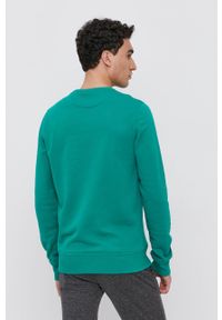 GANT - Gant Bluza 2046071 2046071 męska kolor zielony z aplikacją. Okazja: na co dzień. Kolor: zielony. Wzór: aplikacja. Styl: casual #3