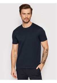 BOSS - Boss T-Shirt Tessler 150 50468395 Granatowy Slim Fit. Kolor: niebieski. Materiał: bawełna