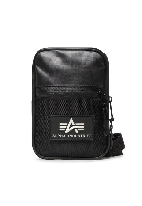 Alpha Industries Saszetka Ruber Print Utility Bag 198911 Czarny. Kolor: czarny. Materiał: materiał. Wzór: nadruk