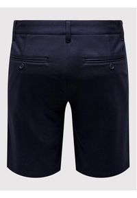 Only & Sons Szorty materiałowe Mark 22018667 Granatowy Regular Fit. Kolor: niebieski. Materiał: syntetyk