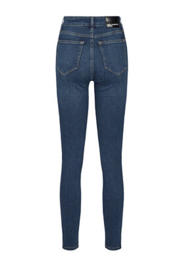 Karl Lagerfeld Jeans Jeansy B1W10033 Granatowy Skinny Fit. Kolor: niebieski