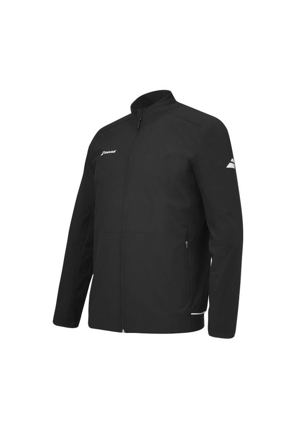 Babolat Play Jacket. Kolor: czarny. Materiał: softshell. Sport: tenis