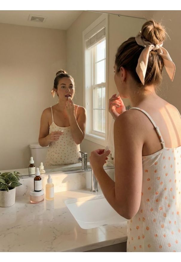 Sinsay - Bawełniana koszula nocna na ramiączkach - biały. Kolor: biały. Materiał: bawełna