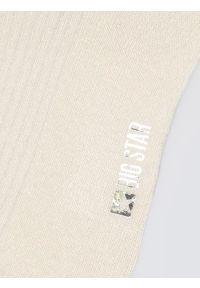 Big-Star - Stopki damskie z wiskozy z sercem białe Lovelia 100. Kolor: biały. Materiał: wiskoza #2