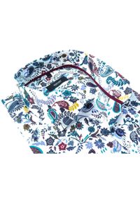 Mmer / Villaro - Koszule męskie - Koszula w unikatowy wzór Mmer 877. Materiał: bawełna, elastan, tkanina. Długość rękawa: krótki rękaw. Długość: krótkie. Styl: elegancki #1