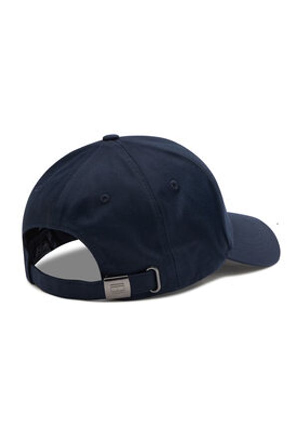 TOMMY HILFIGER - Tommy Hilfiger Czapka z daszkiem Th Established Cap AM0AM07352 Granatowy. Kolor: niebieski. Materiał: materiał