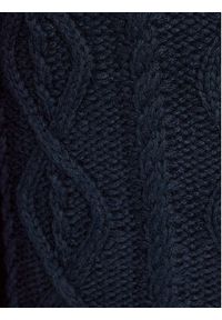 INDICODE Sweter Bussel 35-597 Granatowy Regular Fit. Kolor: niebieski. Materiał: bawełna