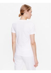 Converse T-Shirt Floral Star Chevron 10024538-A01 Biały Slim Fit. Kolor: biały. Materiał: bawełna #4