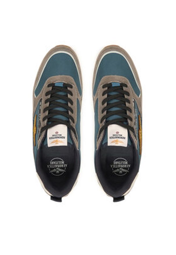 Aeronautica Militare Sneakersy 252SC0288UCT03545 Granatowy. Kolor: niebieski. Materiał: materiał