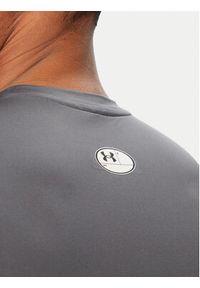 Under Armour Koszulka techniczna Ua HeatGear® Armour 1361518 Szary Slim Fit. Kolor: szary. Materiał: syntetyk #4