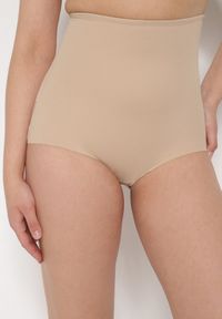 Born2be - Beżowe Majtki Modelujące z Wysokim Stanem Liredia. Stan: podwyższony. Kolor: beżowy #2