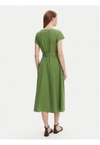Weekend Max Mara Sukienka codzienna Magma 2515221142 Zielony Regular Fit. Okazja: na co dzień. Kolor: zielony. Materiał: bawełna. Typ sukienki: proste. Styl: casual #3