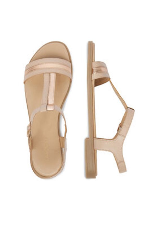 Lasocki Sandały CEO-WI23-FOXI-60 Beżowy. Kolor: beżowy. Materiał: skóra