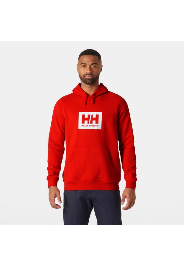 Bluza Helly Hansen Box. Kolor: czerwony. Materiał: polar