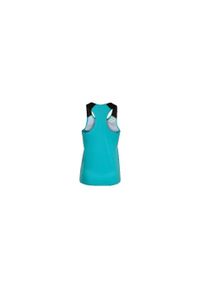 Ladies Joma Elite x Tanktop Turquoise -zwart - Oddychający i lekki. Kolor: niebieski, czarny, wielokolorowy