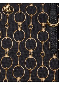 Lauren Ralph Lauren - LAUREN RALPH LAUREN Torebka 431916737040 Czarny. Kolor: czarny. Materiał: skórzane #3