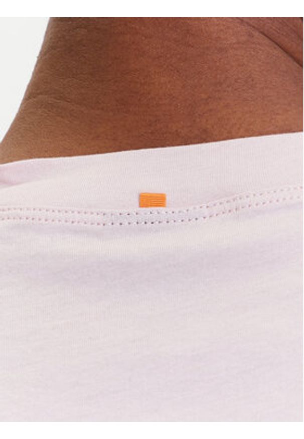 BOSS T-Shirt C_Elogo_5 50501139 Różowy Regular Fit. Kolor: różowy. Materiał: bawełna