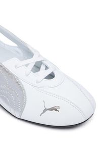 Puma Baleriny Speedcat Ballet Nova Metallic Wns 408342 01 Biały. Kolor: biały. Materiał: skóra #4